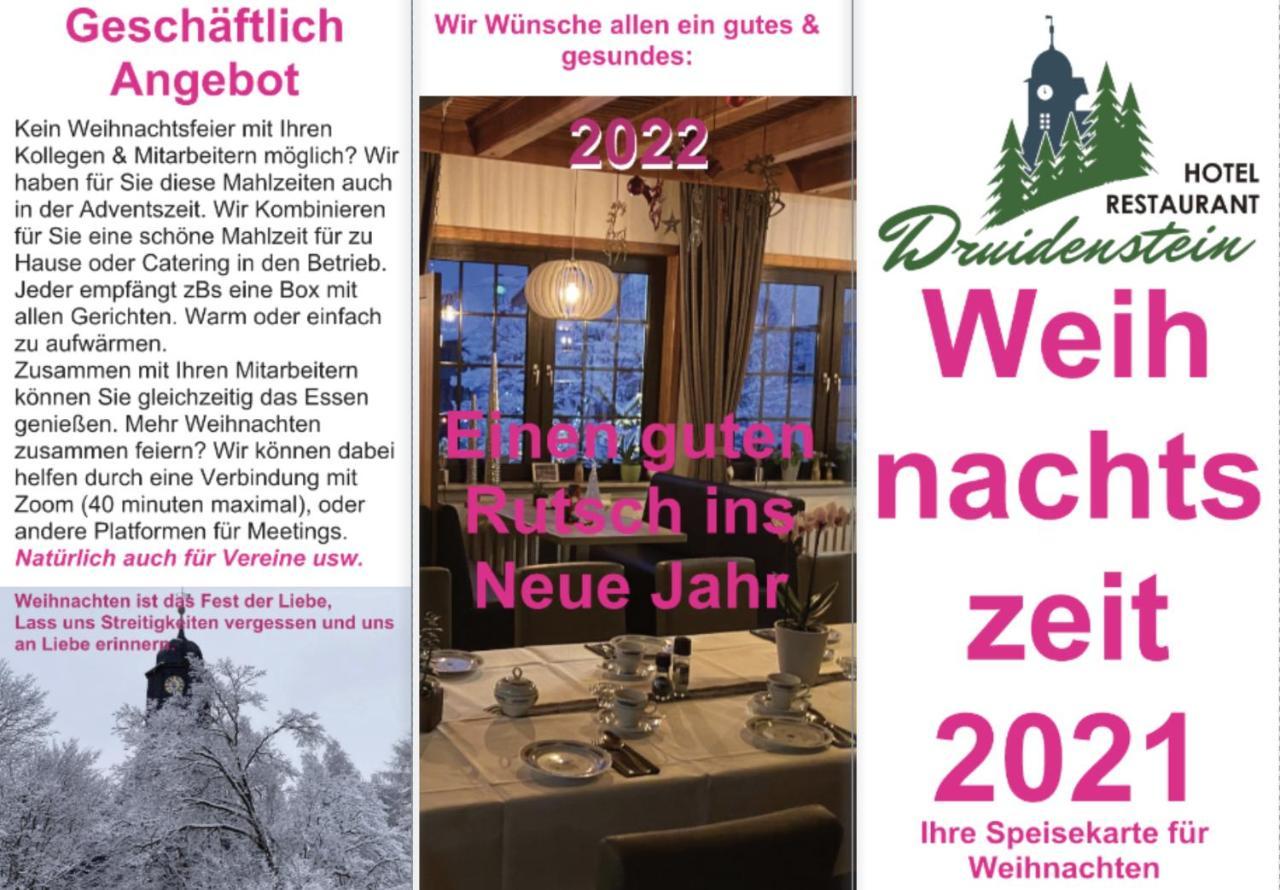 Hotel & Restaurant Druidenstein Trautenstein Bagian luar foto